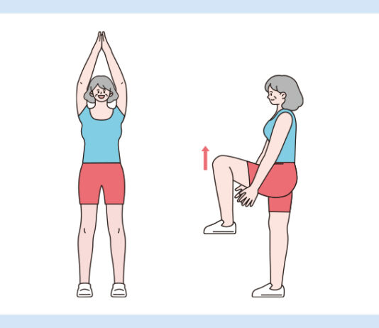 100세 시대 건강한 노화 위한 낙상 예방운동